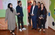 السيدة القنصل الشرفي لدولة سويسرا بأكادير وأعضاء جمعية المغاربة المقيمين بجنيف في زيارة للقطب الإجتماعي التكافل بأيت ملول