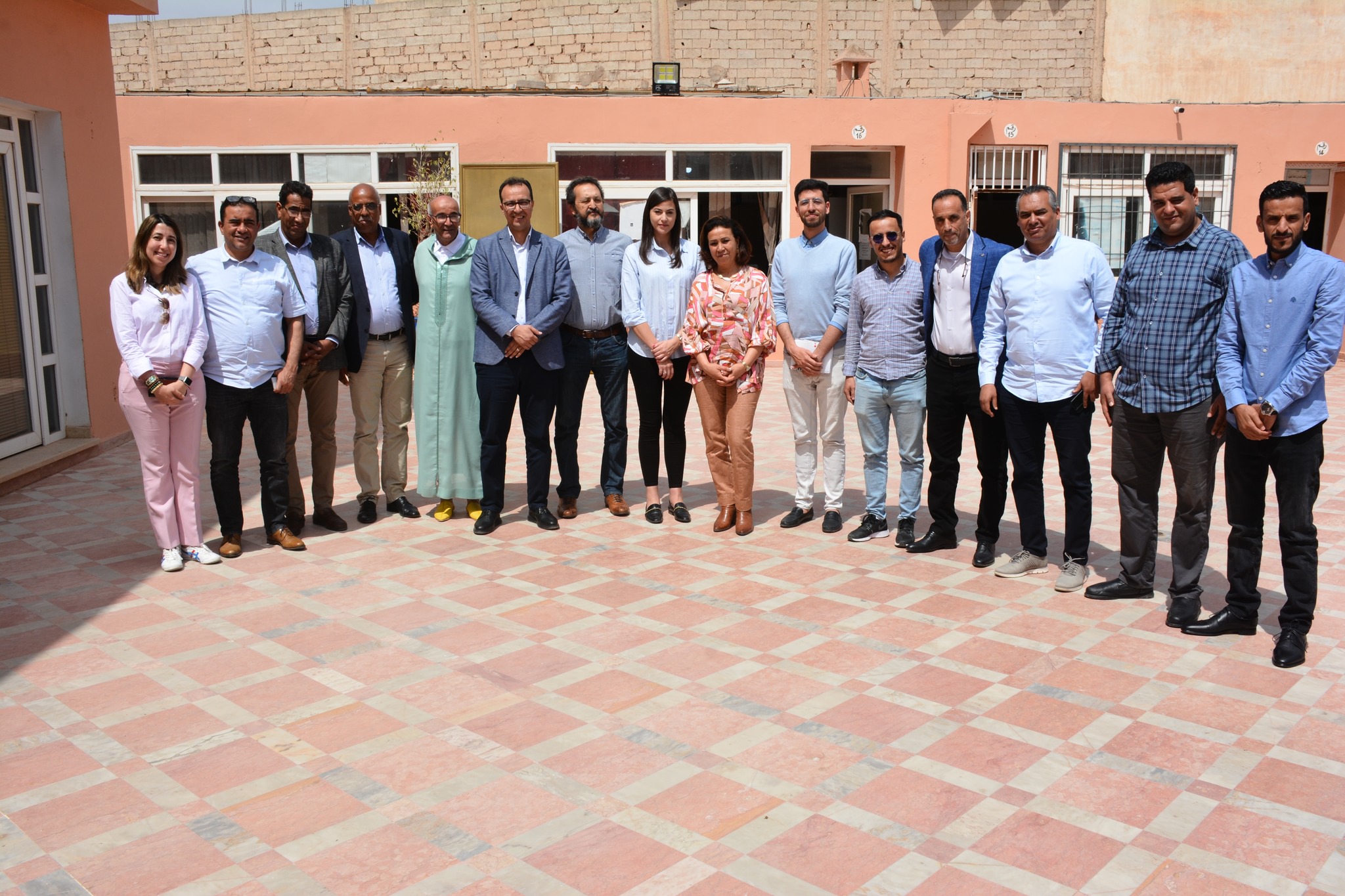 جماعة أيت ملول تستقبل رئيس وأعضاء شبكة الكفاءات الألمانية المغربية لبحث سبل التعاون المشترك.
