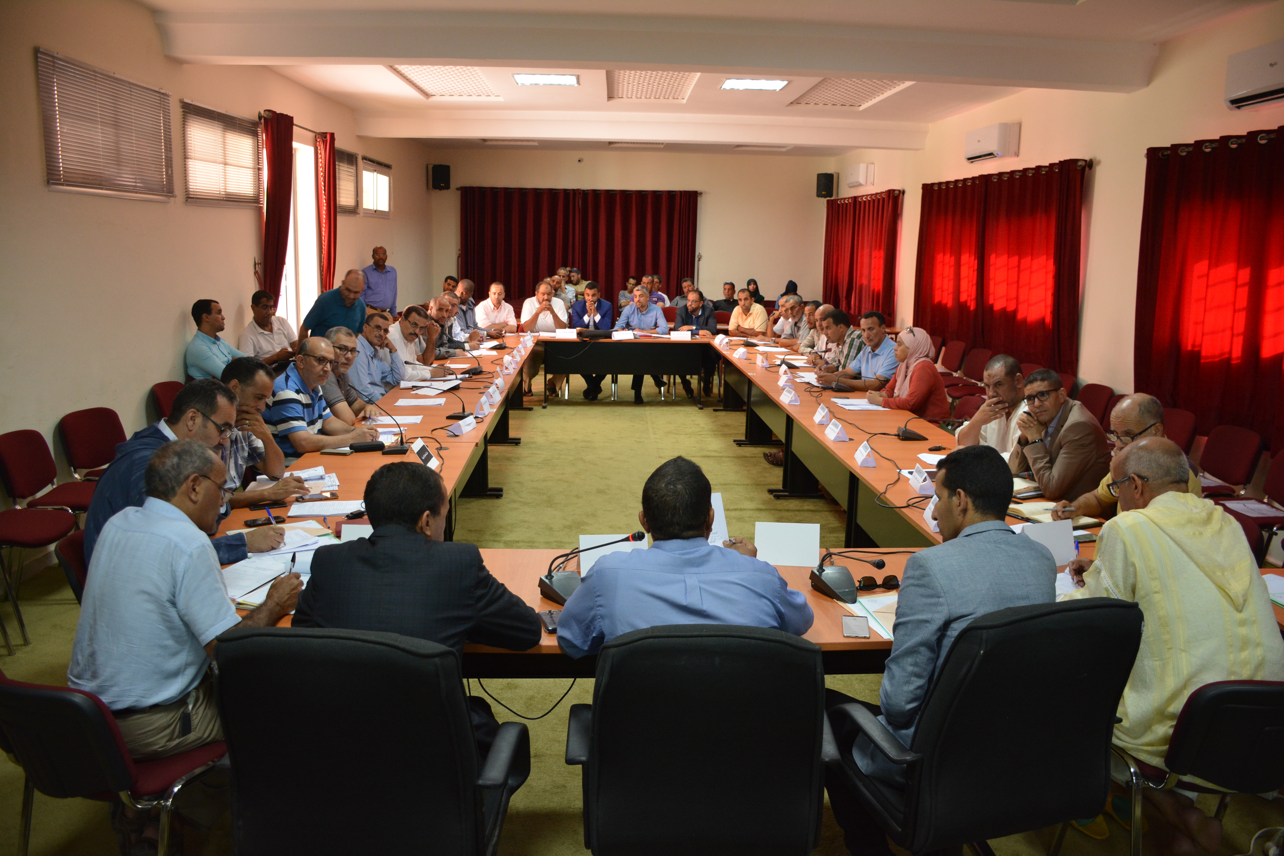 المجلس الجماعي لأيت ملول يعقد جلسته الأولى لدورة أكتوبر 2018