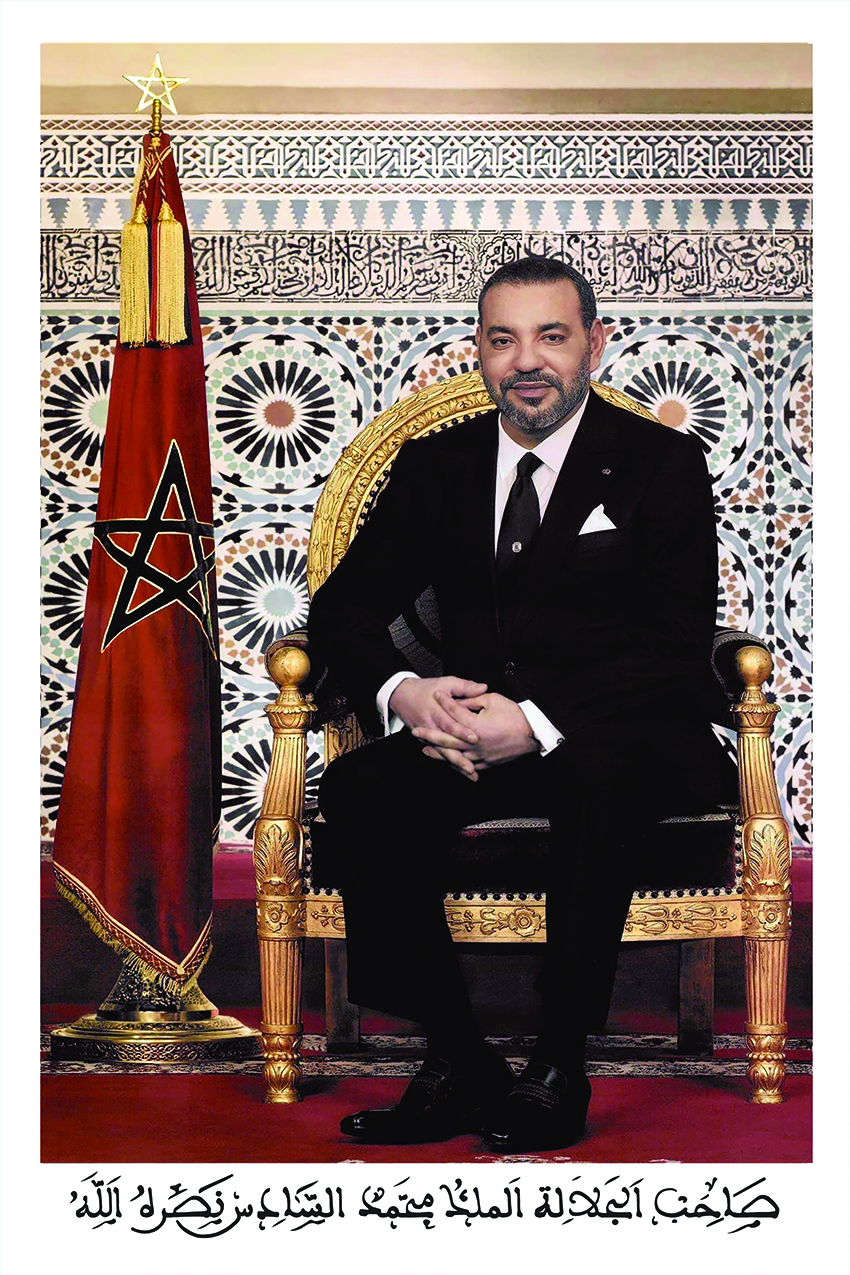 تهنئة صاحب الجلالة الملك محمد السادس نصره الله بمناسبة الذكرى 22 لعيد العرش المجيد