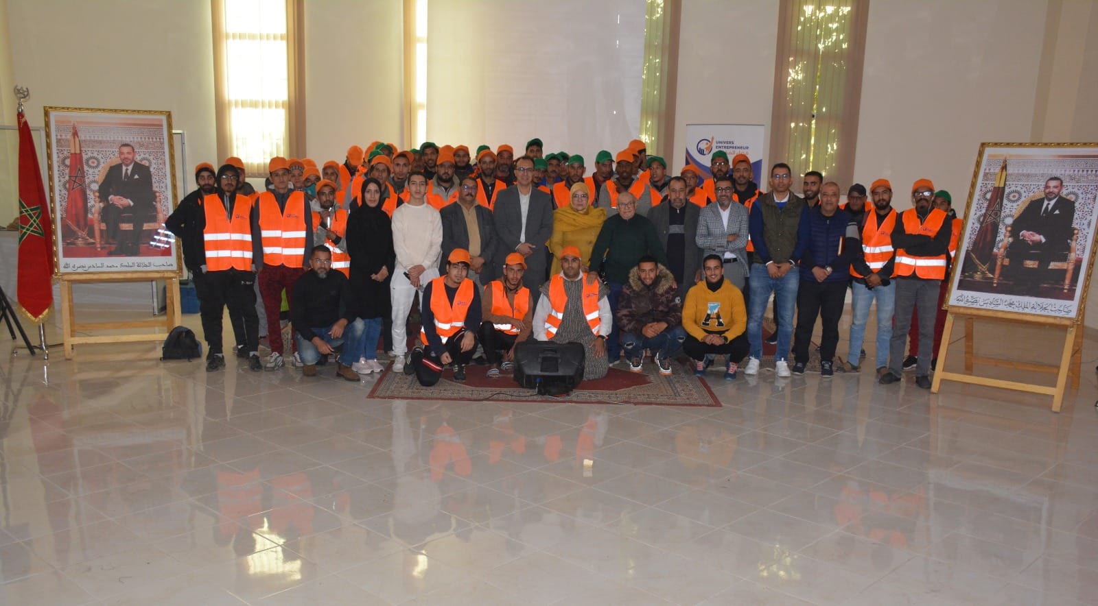 تنزيل مشاريع برنامج أوراش 2 بجماعة أيت ملول - المشروع 1 (112 عامل في النظافة والبستنة والحراسة).